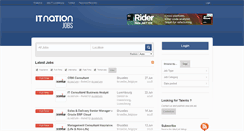 Desktop Screenshot of jobs.itnation.eu