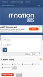 Mobile Screenshot of jobs.itnation.eu