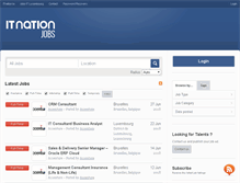 Tablet Screenshot of jobs.itnation.eu